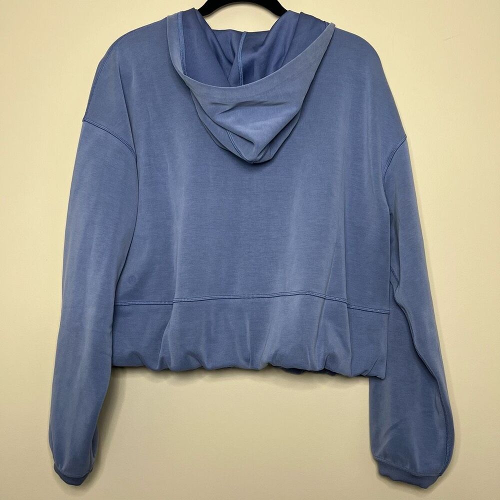 Lululemon Softstreme Full-Zip Hoodie in Oasis Blue - Picture 4 of 6
